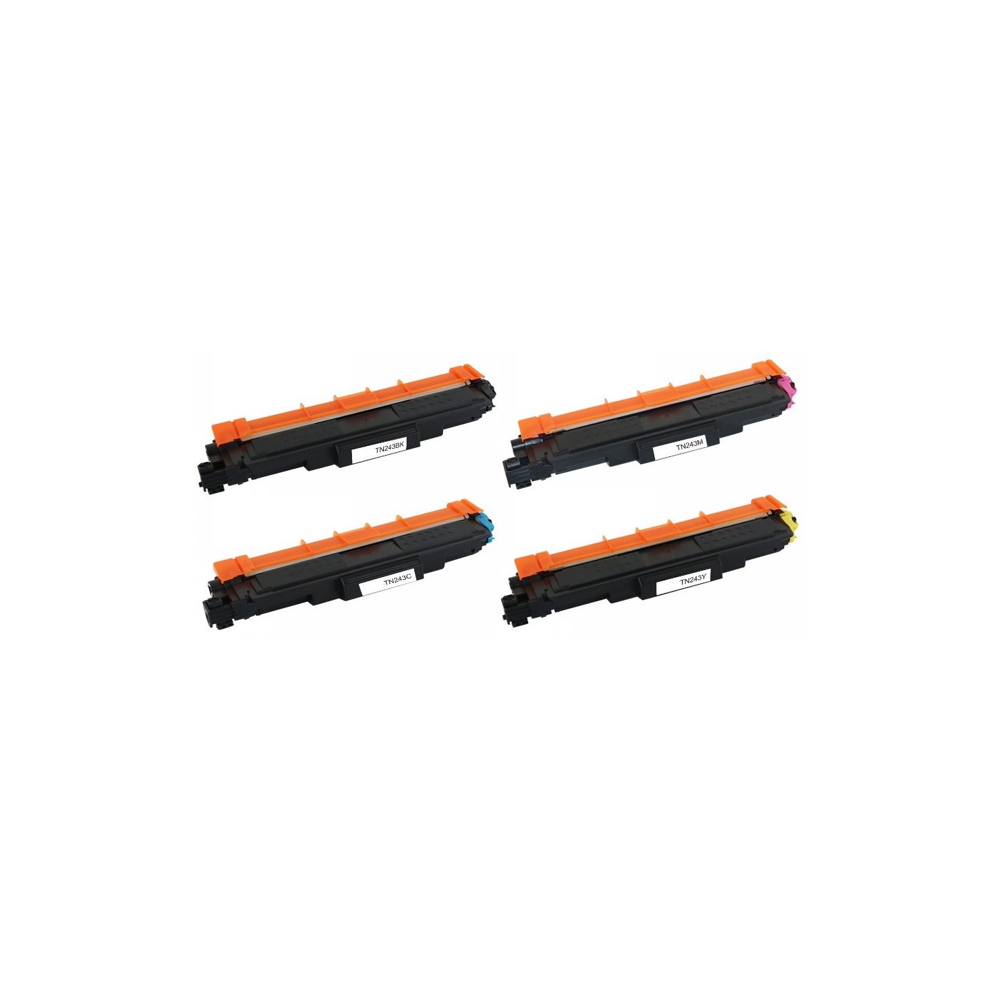 Pack 4 Toners génériques pour Brother DCP L3510CDW/ HL L3210CW/ MFC L3710CW ... (TN-243CMYK)
