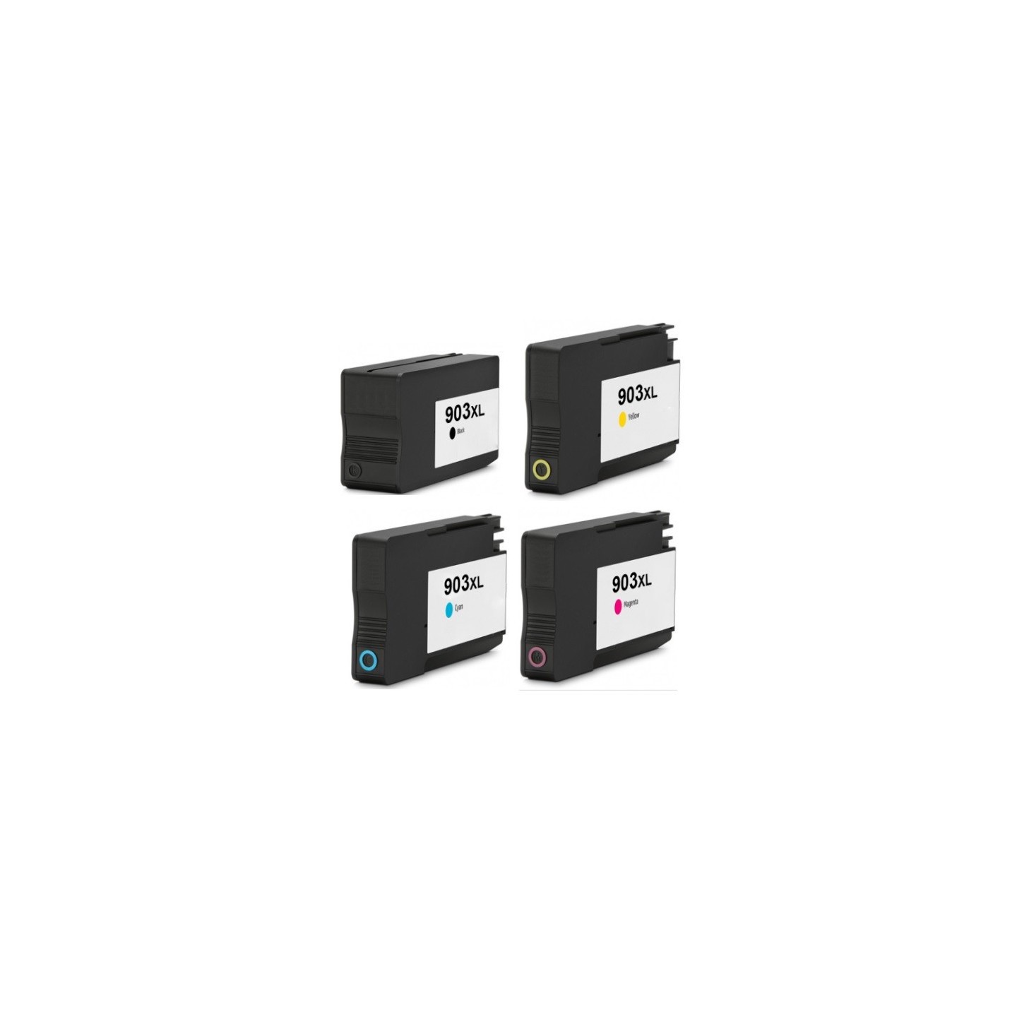 Pack 4 Cartouches jet d'encre générique Haute Capacité pour HP Office Jet Pro 6960 / 6970 ....(N°903XL)
