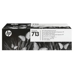 Kit de remplacement Tête d'impression HP pour Designjet T230, T250,T630, T650 ... (HP713)