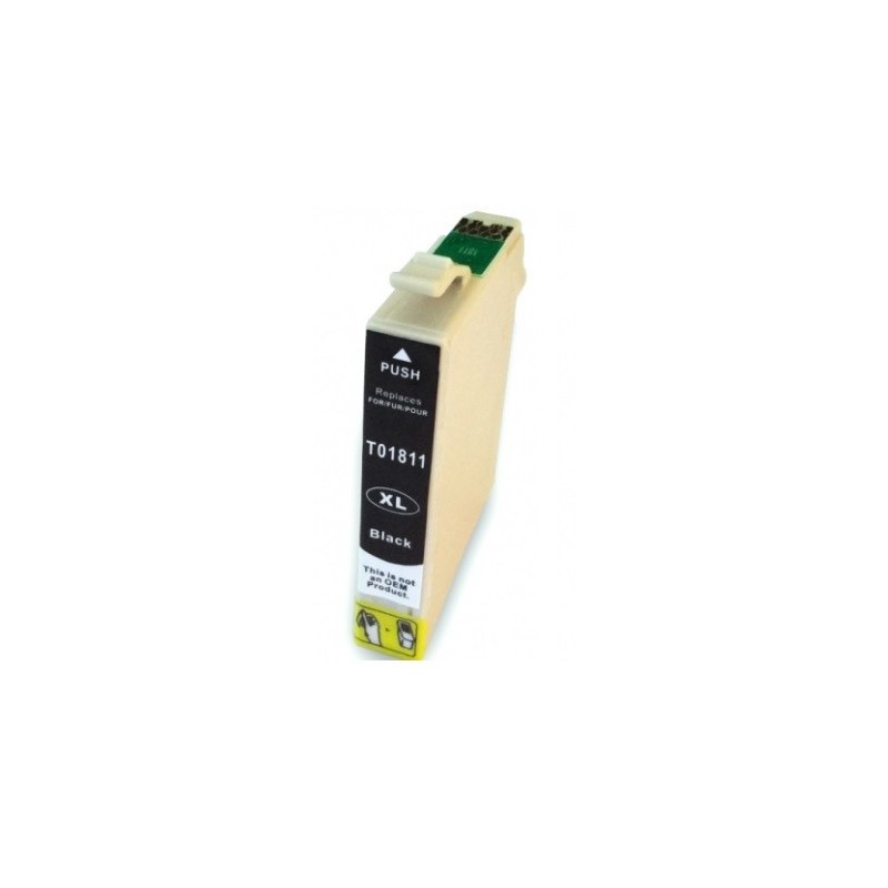 Cartouche noire générique haute capacité pour EPSON Expression Home XP-205 / XP-30 ... (N°18XL), Toner Express : achat en ligne 