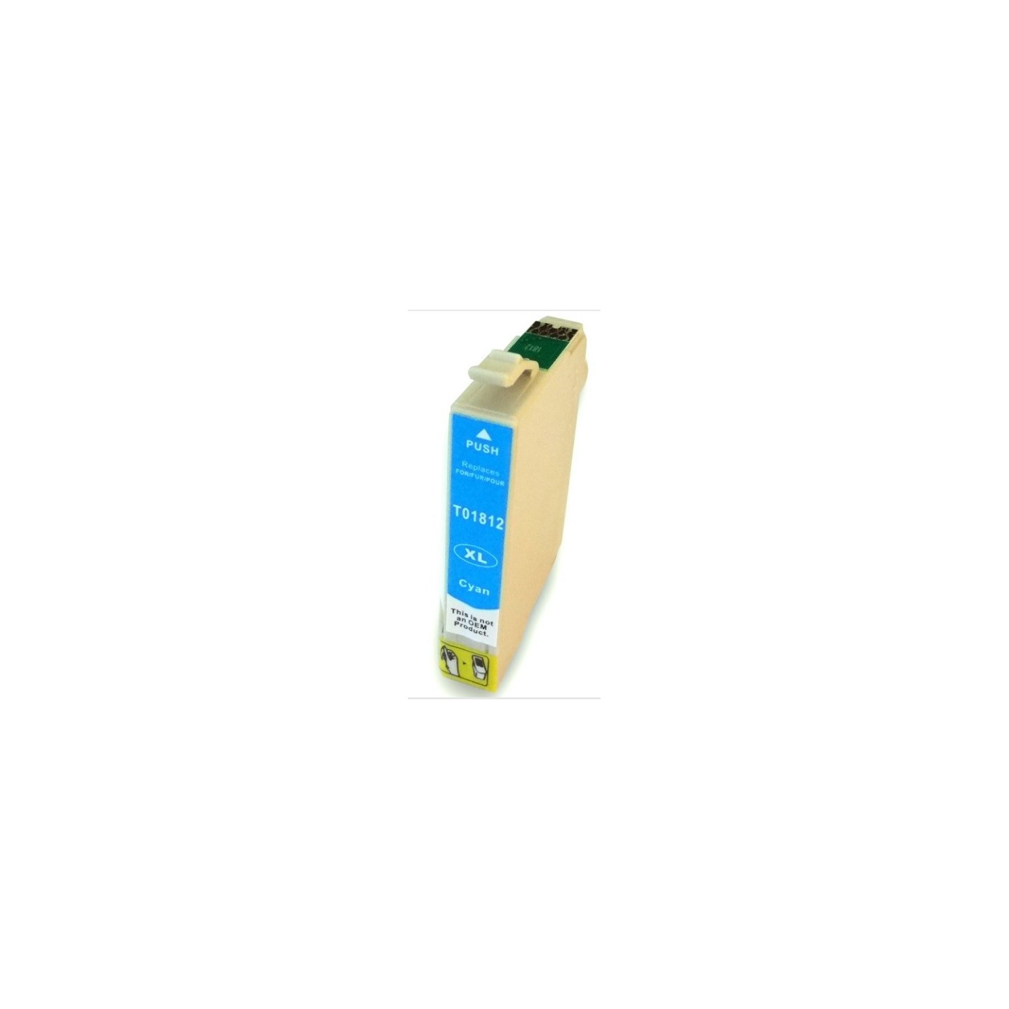 Cartouche cyan générique haute capacité pour EPSON Expression Home XP-205 / XP-30 ... (N°18XL), Toner Express : achat en ligne d