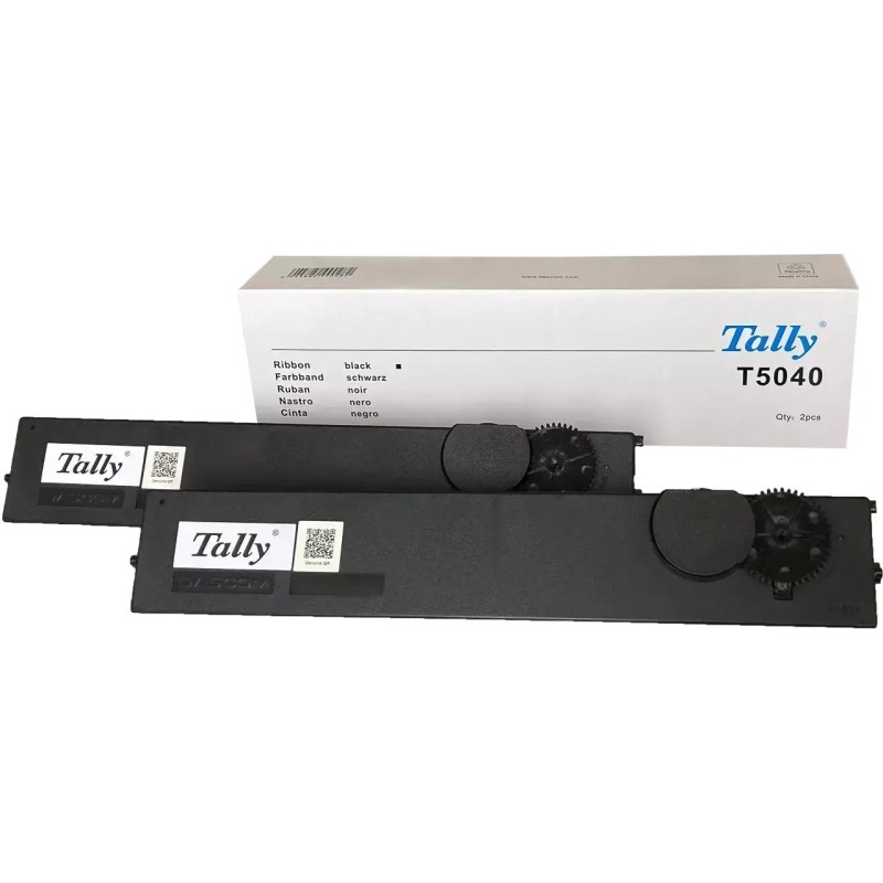 Pack de 2 Rubans matricielle Tally pour T5040 (10 Millions de caractères)