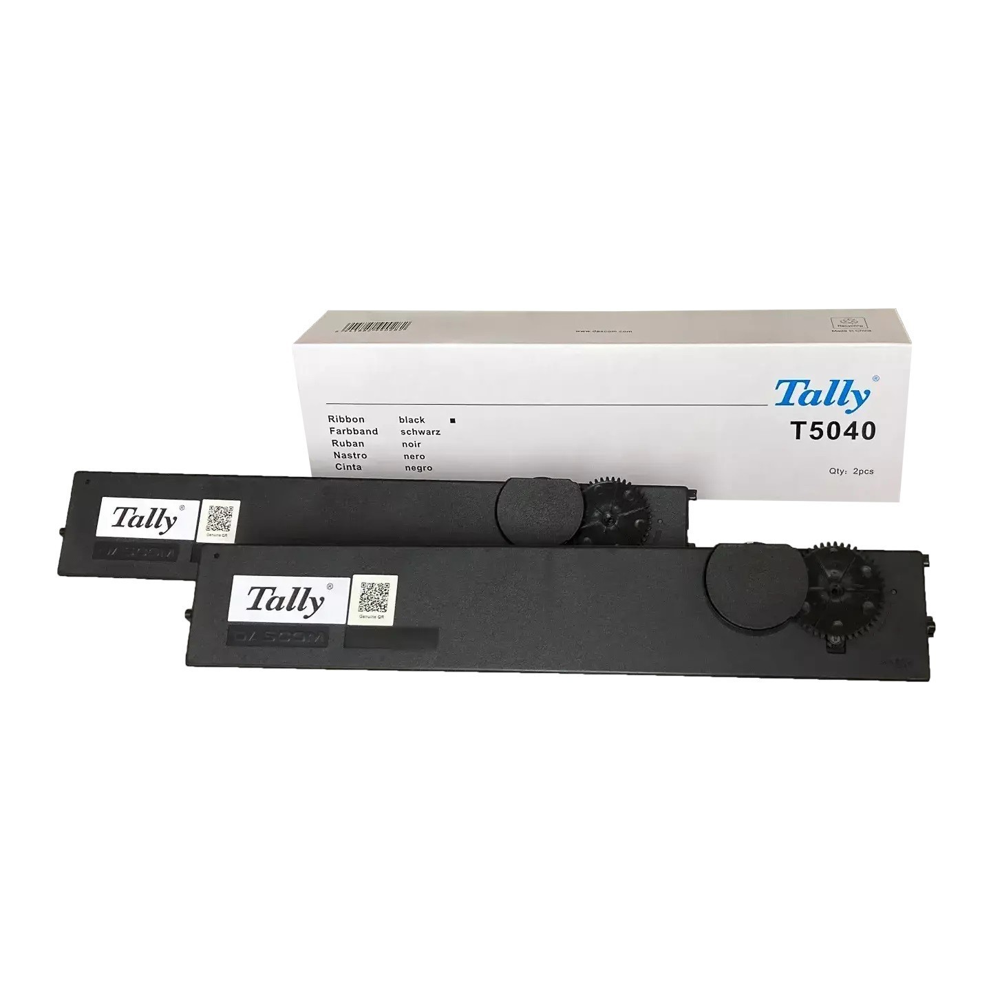 Pack de 2 Rubans matricielle Tally pour T5040 (10 Millions de caractères)