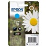 Cartouche cyan EPSON pour Expression Home XP-205 / XP-30 ... (N°18), Toner Express : achat en ligne de Cartouche cyan EPSON pour