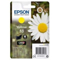 Cartouche jaune EPSON pour Expression Home XP-205 / XP-30 ... (N°18), Toner Express : achat en ligne de Cartouche jaune EPSON po