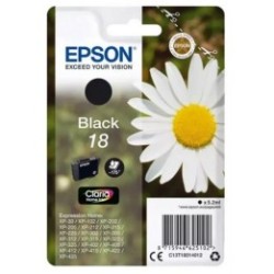 Cartouche noire EPSON pour Expression Home XP-205 / XP-30 ... (N°18), Toner Express : achat en ligne de Cartouche noire EPSON po