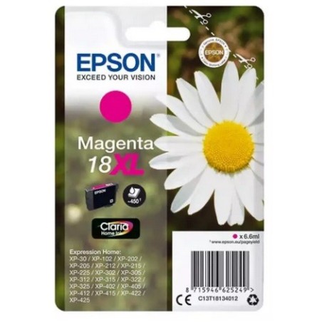Cartouche magenta haute capacité EPSON pour Expression Home XP-205 / XP-30 ... (N°18XL), Toner Express : achat en ligne de Carto