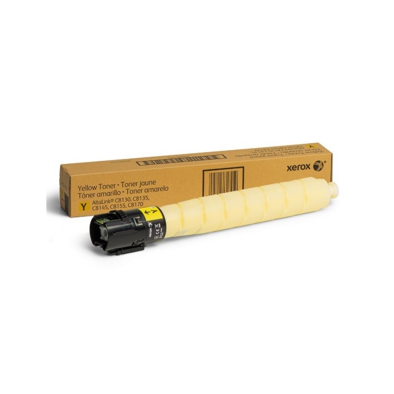 Cartouche Toner Jaune Xerox pour AltaLink C8130, C8135,... (21 000 pages)