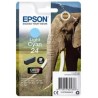 Cartouche cyan clair éléphant Epson série 24 pour expresssion photo XP750 / XP850, Toner Express : achat en ligne de Cartouche c