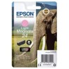 Cartouche magenta clair éléphant Epson série 24 pour expresssion photo XP750 / XP850, Toner Express : achat en ligne de Cartouch