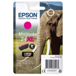 Cartouche magenta XL éléphant Epson série 24XL pour expresssion photo XP750 / XP850, Toner Express : achat en ligne de 