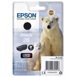 Cartouche noir EPSON pour Expression Home XP-600... (N°26) (ours), Toner Express : achat en ligne de Cartouche noir EPSON pour E