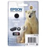 Cartouche noir EPSON pour Expression Home XP-600... (N°26) (ours), Toner Express : achat en ligne de Cartouche noir EPSON pour E