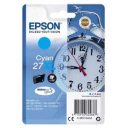 Cartouche d'encre cyan XL Epson pour WorkForce WorkForce 3620/ 3640/7620DTWF .. (n°27XL) (réveil), Toner Express : achat en lign