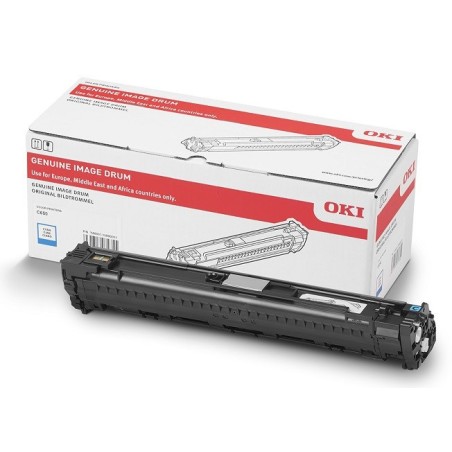 Unité Tambour Oki Original Cyan pour C650dn, C651dn