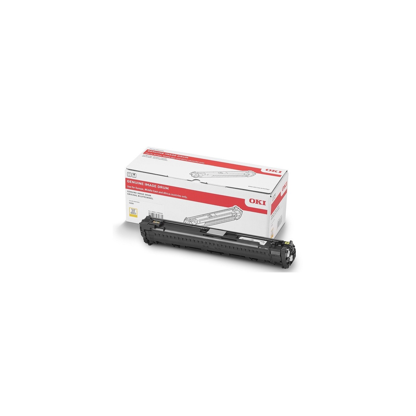 Unité Tambour Oki Original Jaune pour C650dn, C651dn