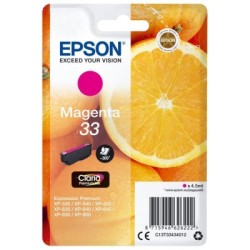 Cartouche Magenta Epson pour Expression Premium XP-630 / XP-830  ... (n°33 - orange), Toner Express : achat en ligne de Cartouch