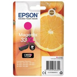 Cartouche Magenta Epson Haute Capacité pour Expression Premium XP-630 / XP-830  ... (n°33XL - orange), Toner Express : achat en 