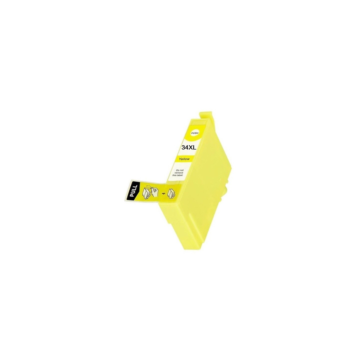 Cartouche d'encre Jaune générique Haute Capacité pour Epson WorkForce 3720DWF/3725DWF .. (n°34XL) (balle de golf)