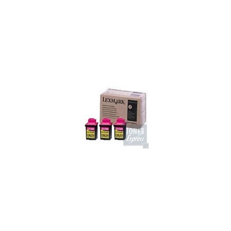 Cartouche couleur longue durée N°85 (pack de 3) LEXMARK (15MO101), Toner Express : achat en ligne de Cartouche couleur longue du