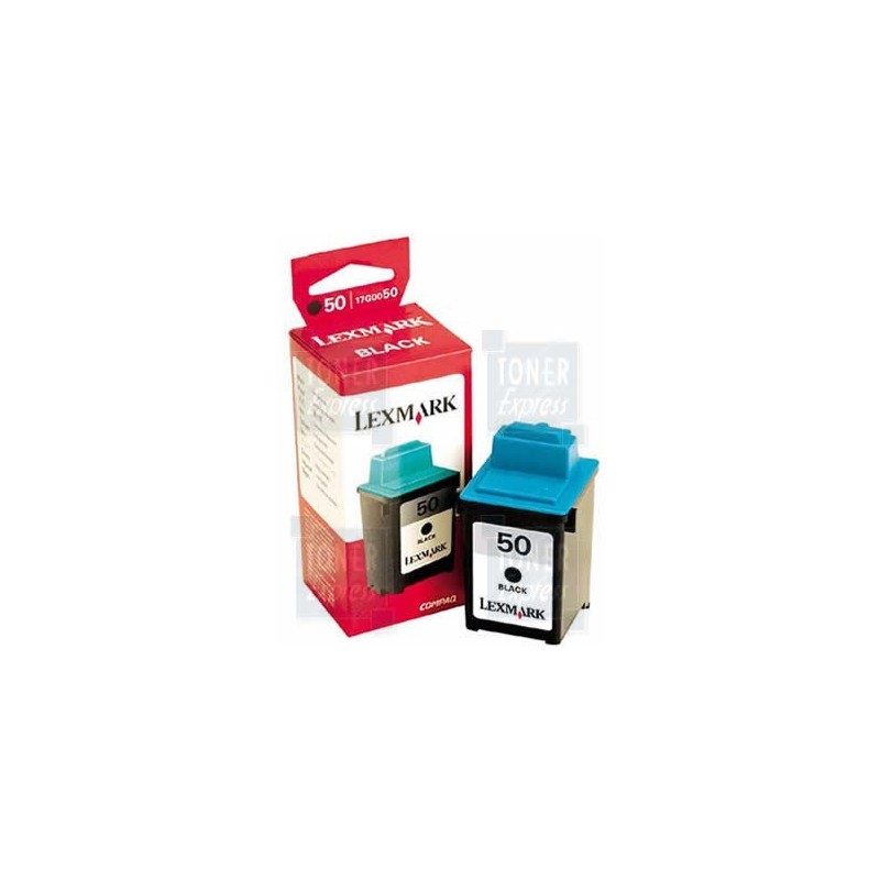 Cartouche noire haute résolution LEXMARK Z12/Z22... (N°50), Toner Express : achat en ligne de Cartouche noire haute résolution L