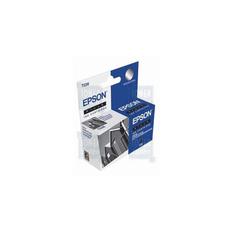 Cartouche Encre Noire EPSON (T036), Toner Express : achat en ligne de Cartouche Encre Noire EPSON (T036) pour imprimante