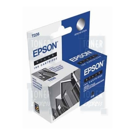 Cartouche Encre Noire EPSON (T036), Toner Express : achat en ligne de Cartouche Encre Noire EPSON (T036) pour imprimante