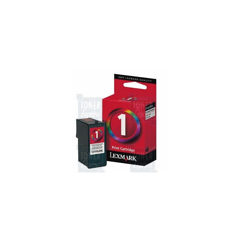 Cartouche Lexmark n° 1 Couleur Multi-tâches haute résolution (018CX781E), Toner Express : achat en ligne de Cartouche Lexmark n°