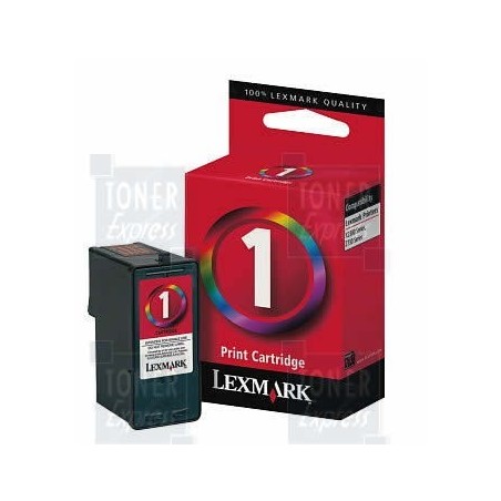 Cartouche Lexmark n° 1 Couleur Multi-tâches haute résolution (018CX781E), Toner Express : achat en ligne de Cartouche Lexmark n°