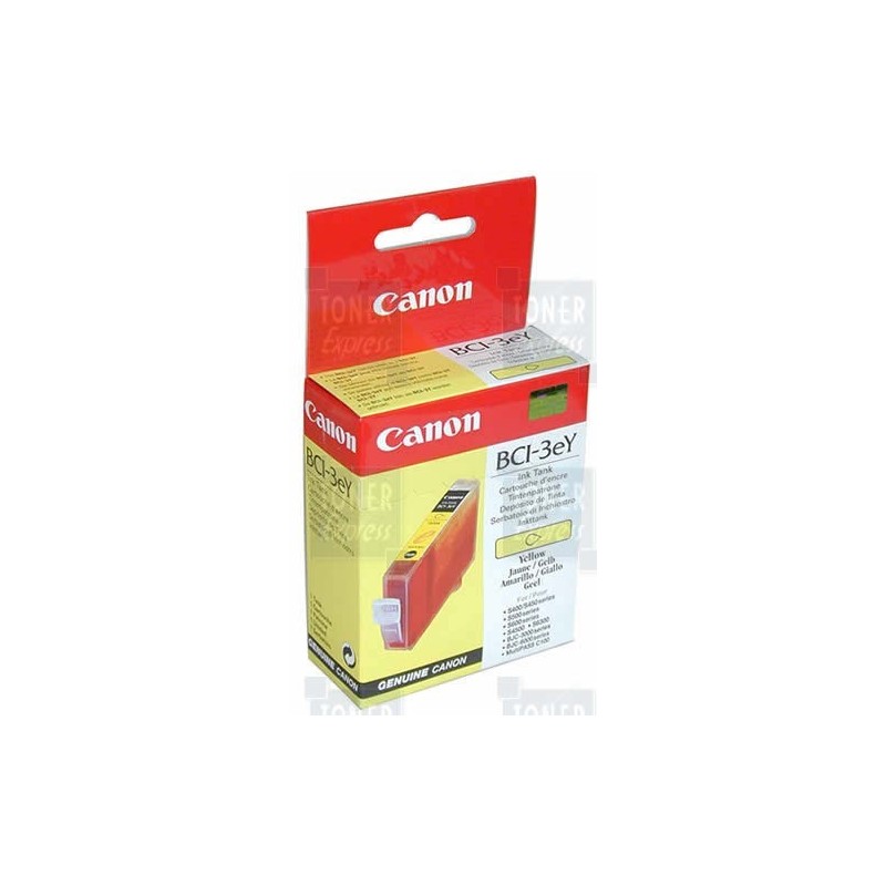 Cartouche d'encre Jaune CANON (BCI3eY), Toner Express : achat en ligne de Cartouche d'encre Jaune CANON (BCI3eY) pour imprimante