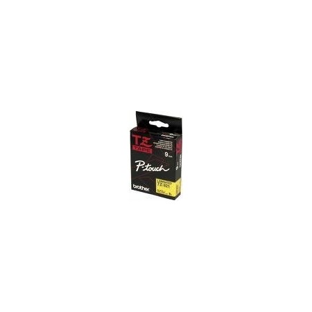 Ruban Matriciel Noir/jaune  Brother  (TZ-621) 9mm, Toner Express : achat en ligne de Ruban Matriciel Noir/jaune  Brother  (TZ-62