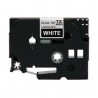 Ruban Matriciel blanc / Noir Brother  (TZ-335) 12mm, Toner Express : achat en ligne de Ruban Matriciel blanc / Noir Brother  (TZ