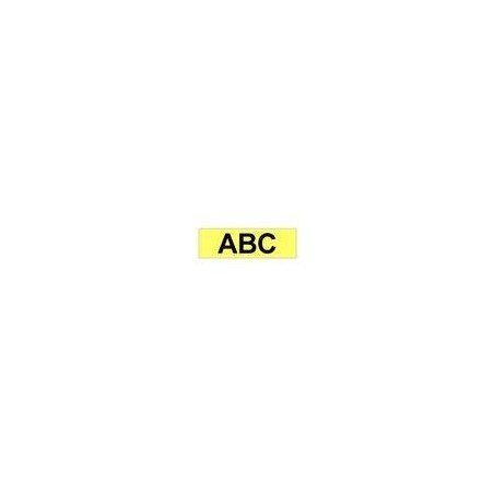 Ruban Matriciel Noir / Jaune fluo Brother  (TZ-c31) 12mm, Toner Express : achat en ligne de Ruban Matriciel Noir / Jaune fluo Br