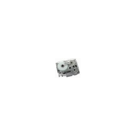 Ruban Matriciel Noir/transparent Brother  (TZ-151)  24mm, Toner Express : achat en ligne de Ruban Matriciel Noir/transparent Bro