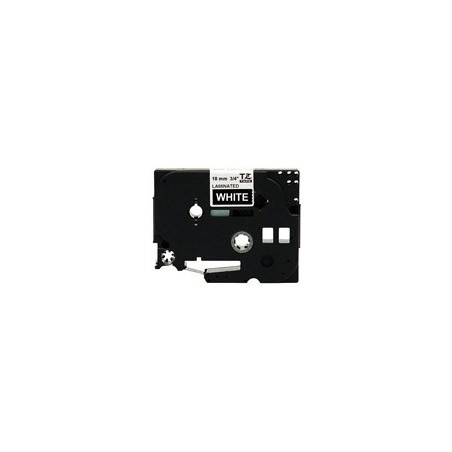 Ruban Matriciel blanc/noir Brother  (TZ-355)  24mm, Toner Express : achat en ligne de Ruban Matriciel blanc/noir Brother  (TZ-35