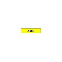 Ruban Matriciel noir/Jaune fluo Brother  (TZ-C51)  24mm, Toner Express : achat en ligne de Ruban Matriciel noir/Jaune fluo Broth