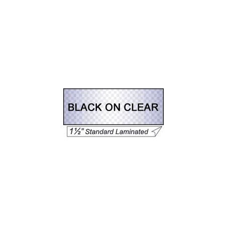 Ruban Matriciel Noir/transparent Brother  (TZ-161)  36mm, Toner Express : achat en ligne de Ruban Matriciel Noir/transparent Bro