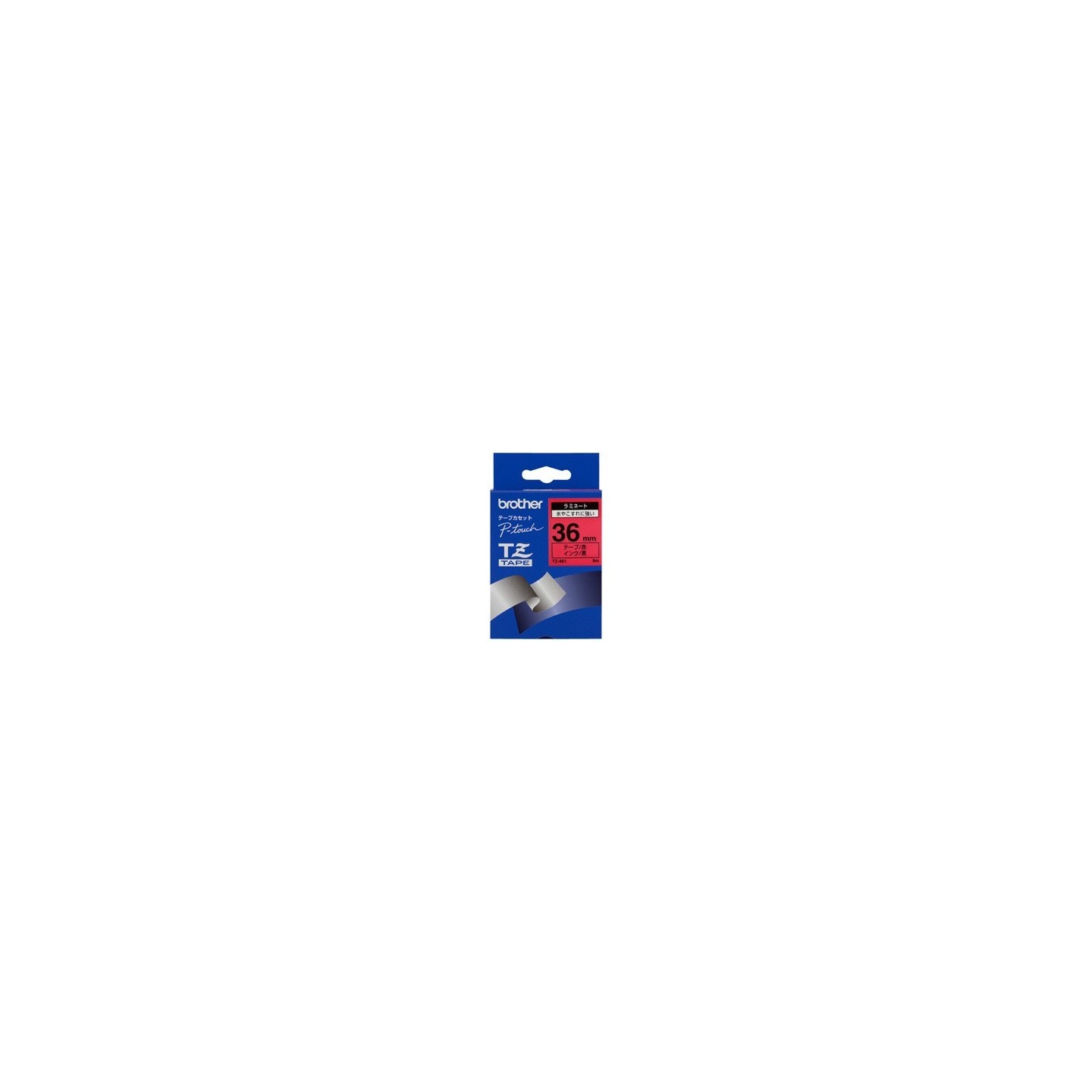 Ruban Matriciel Noir/rouge Brother  (TZ-461)  36mm, Toner Express : achat en ligne de Ruban Matriciel Noir/rouge Brother  (TZ-46