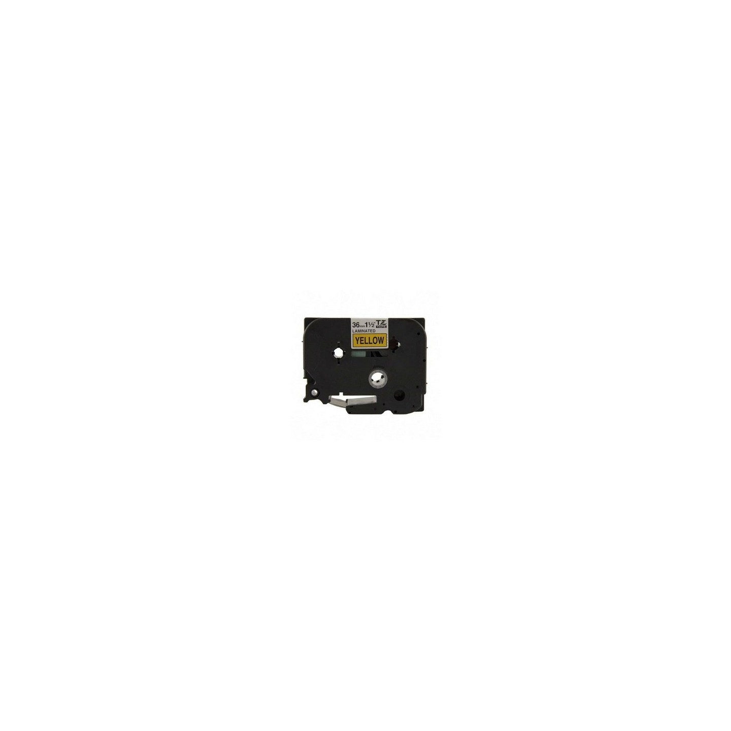 Ruban Matriciel Noir/jaune Brother  (TZ-161)  36mm, Toner Express : achat en ligne de Ruban Matriciel Noir/jaune Brother  (TZ-16