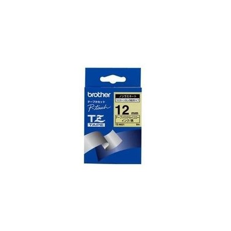 Ruban Matriciel noir/jaune Brother  (TZN631)  12mm, Toner Express : achat en ligne de Ruban Matriciel noir/jaune Brother  (TZN63