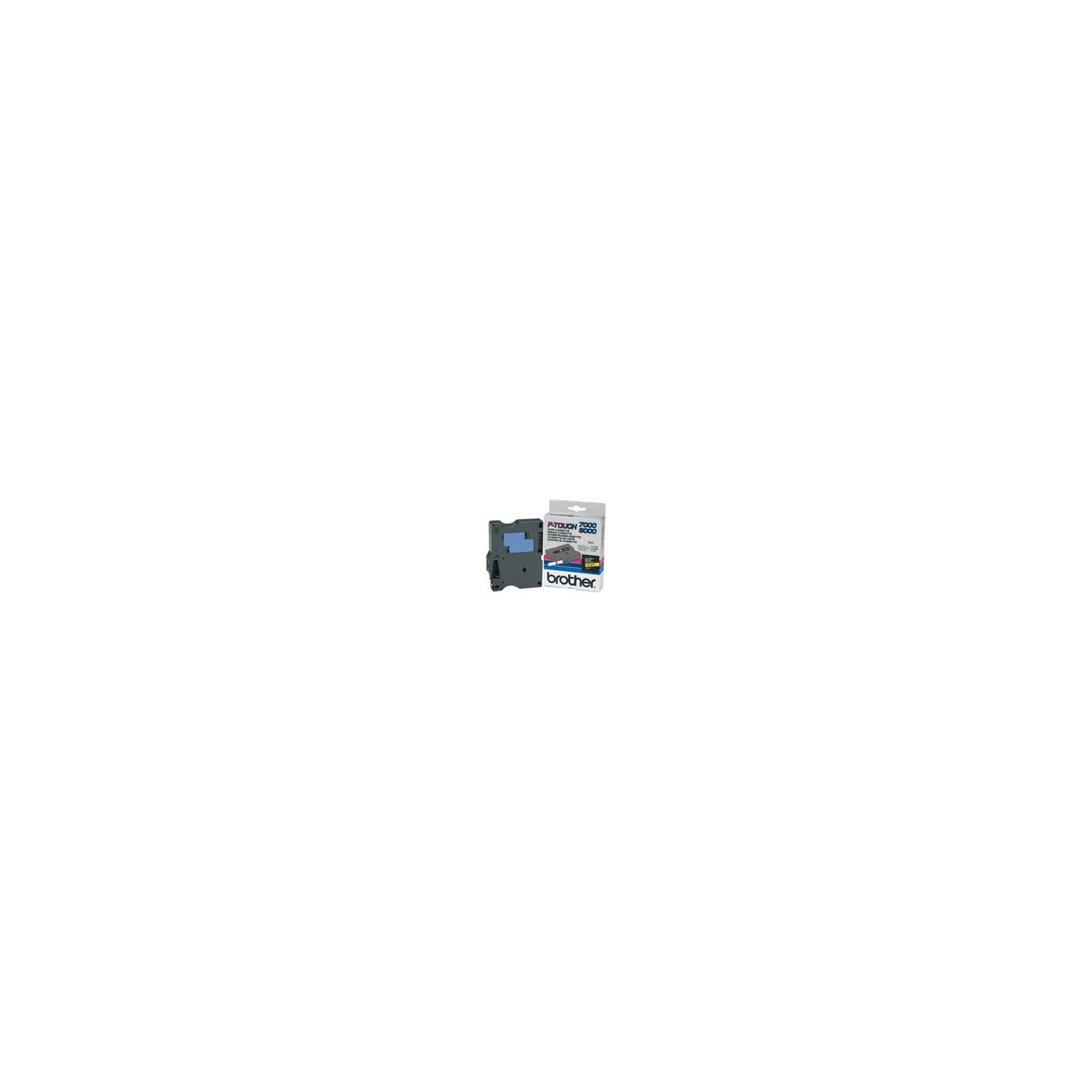 Cassette rubans Brother 6 mm Noir/Jaune, Toner Express : achat en ligne de Cassette rubans Brother 6 mm Noir/Jaune pour impriman