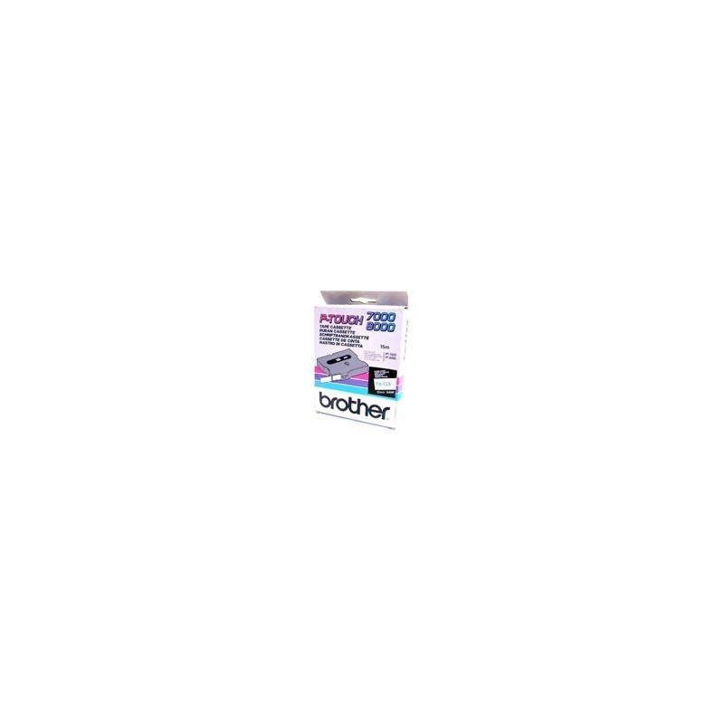 Cassette rubans Brother 12 mm Bleu/transparent, Toner Express : achat en ligne de Cassette rubans Brother 12 mm Bleu/transparent