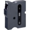 Cassette ruban Brother 24mm Noir / Transparent, Toner Express : achat en ligne de Cassette ruban Brother 24mm Noir / Transparent