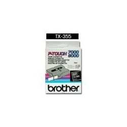Cassette ruban Brother 24mm Blanc / noir, Toner Express : achat en ligne de Cassette ruban Brother 24mm Blanc / noir pour imprim