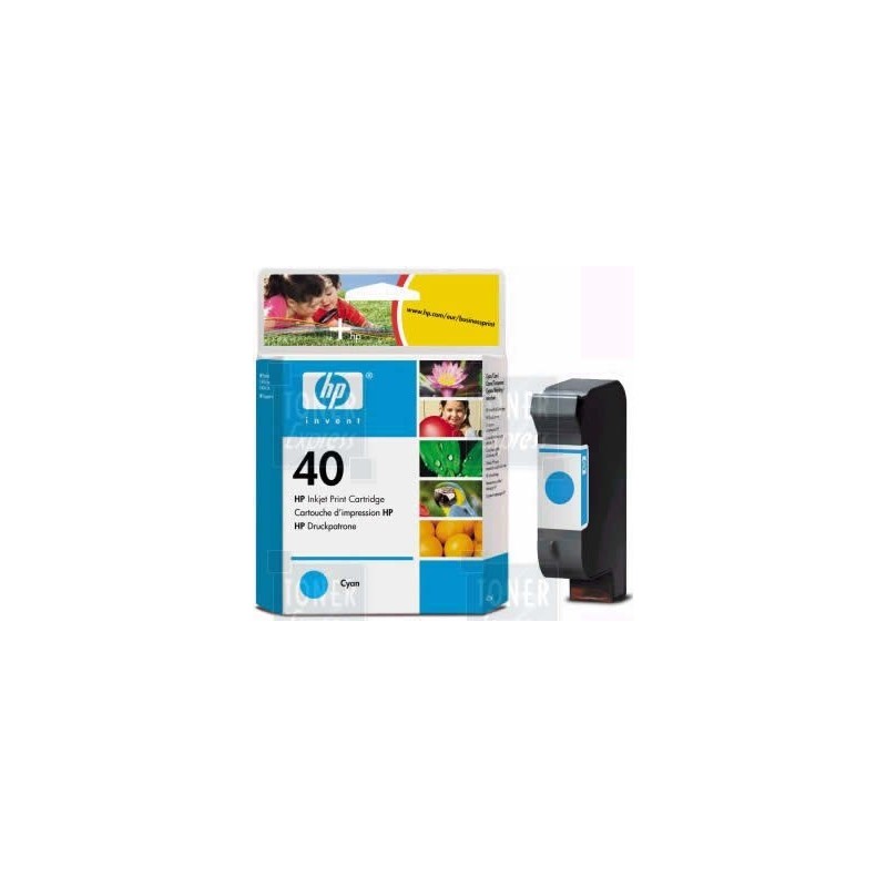 Cartouche Encre HP cyan (51640CE), Toner Express : achat en ligne de Cartouche Encre HP cyan (51640CE) pour imprimante