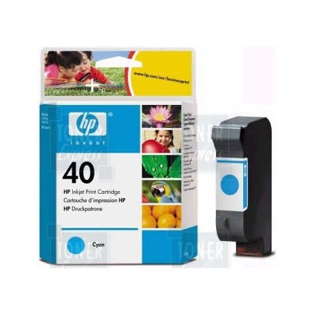 Cartouche Encre HP cyan (51640CE), Toner Express : achat en ligne de Cartouche Encre HP cyan (51640CE) pour imprimante