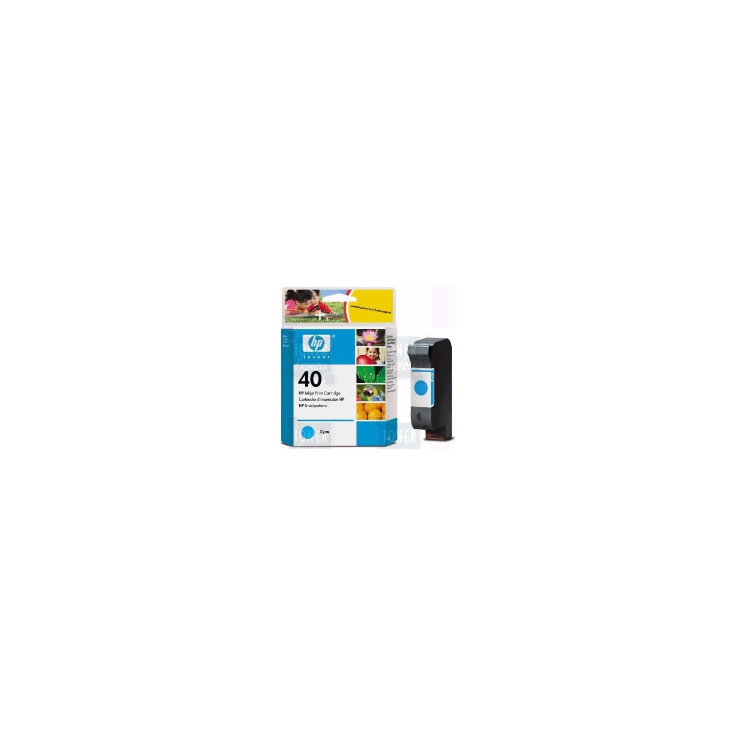 Cartouche Encre HP cyan (51640CE), Toner Express : achat en ligne de Cartouche Encre HP cyan (51640CE) pour imprimante