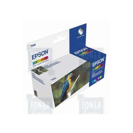 Double pack cartouche Encre 5 Couleurs EPSON (T008), Toner Express : achat en ligne de Double pack cartouche Encre 5 Couleurs EP