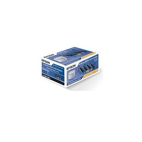 Pack économique de 4 toners EPSON pour Aculaser C900/C900N, Toner Express : achat en ligne de Pack économique de 4 toners EPSON 