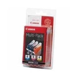 Cartouche d'encre Canon BCI6C pack couleur C / M / J (4706A029), Toner Express : achat en ligne de Cartouche d'encre Canon BCI6C